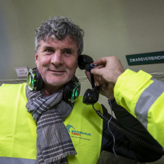 Bezoek aan Westerscheldetunnel tijdens onderhoud