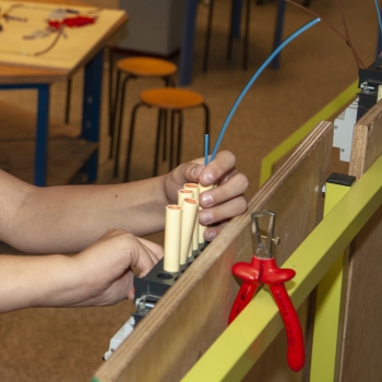 gastles elektriciteit leer